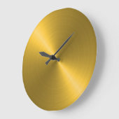エレガント ゴールド シーン ラージ壁時計 (傾斜)
