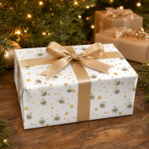 エレガント ゴールド スターとオーナメント クリスマス