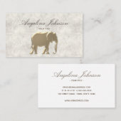 エレガント ゴールド プロフェッショナル 名刺 (正面/裏面)