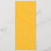 エレガント&シックボホビーワイルドフラワー結婚ズテーブル メニュー (裏面)