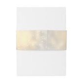 エレガント シック ゴールド ハート 招待状ベリーバンド (裏面例)