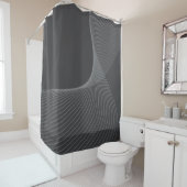エレガント，シック，シンプルグラフィックモダンパターンアート シャワーカーテン (インサイチュ)