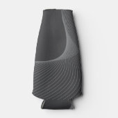 エレガント，シック，シンプルグラフィックモダンパターンアート ボトルクーラー (正面)