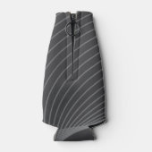 エレガント，シック，シンプルグラフィックモダンパターンアート ボトルクーラー (裏面)