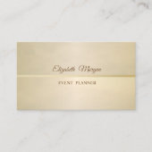 エレガント,シック,ヴィンテージ,シンプル 名刺 (正面)