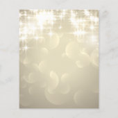 エレガント シャイニー グリッター ゴールド フライヤー (裏面)