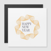 エレガント「シンプル新年」のデザイン (正面/裏面)