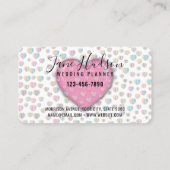 エレガント シンプル ミニマル 編集可能な名刺 名刺 (裏面)