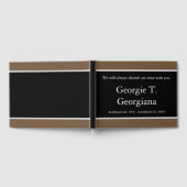 エレガント&シンプルConomenses Guestbook ゲストブック (全面)