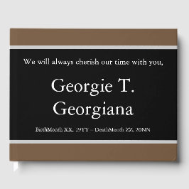 エレガント&シンプルConomenses Guestbook ゲストブック