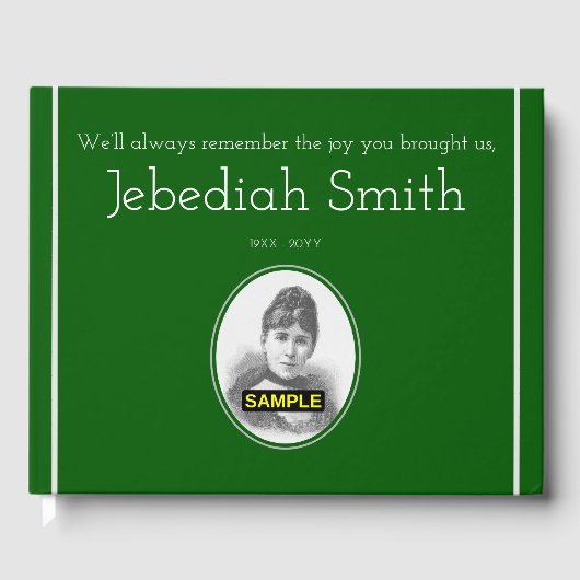 エレガント&シンプルConomenses Guestbook ゲストブック (正面)