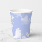 エレガント シー・イズ・オン・クラウド・ナイン ブライダルシャワーパーティー 紙コップ (右)