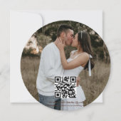 エレガント&シ素朴ックの結婚木材は日付を保存 (裏面)