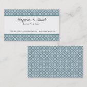 エレガント、スタイリッシュクラシック 名刺 (正面/裏面)