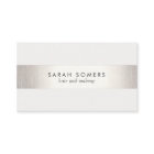 エレガント　スタイリッシュホワイト　モダンフェイクシルバーストライプ