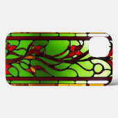 エレガント ステンドグラス ウィンドウ パネル Case-Mate iPhoneケース (裏面 (横))