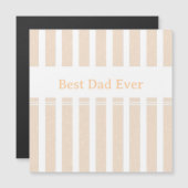 エレガント ストライプ Best Dad Ever オリジナル (正面/裏面)