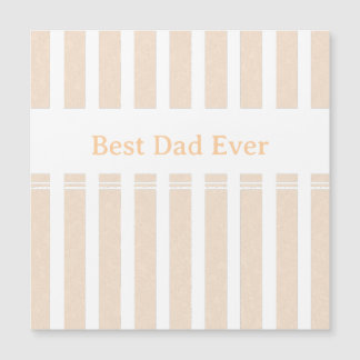 エレガント ストライプ Best Dad Ever オリジナル
