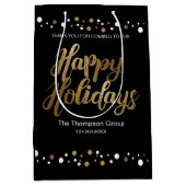 「エレガント セレブレーション」- 法人向けホリデー ミディアムペーパーバッグ (正面)