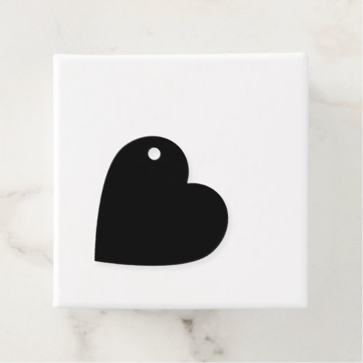 エレガント ソリッド ブラック フェイバータグ (インサイチュ)