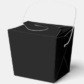 エレガント ソリッド ブラック フェイバーボックス (正面)