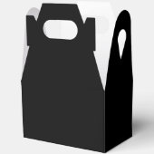 エレガント ソリッド ブラック フェイバーボックス (見開き)