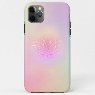 エレガント トレンディ クール ロータス ホログラフィック iPhone 11 PRO MAXケース
