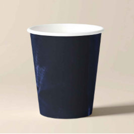 エレガント ネイビーブルー パーティーカップ