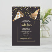 エレガント·バースデー·パーティー·招待状(大人向け) 招待状 (スタンド正面)