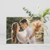 エレガント パープル ラブ サンクス カード (スタンド正面)