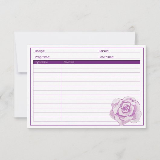 エレガント パープル ローズ (正面)