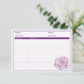 エレガント パープル ローズ (スタンド正面)