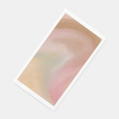 エレガント ピンク コーラルカラー パステル アブストラクト (コーナー)