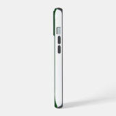 エレガント フェミニン スクリプト モノグラム iPhone 15ケース (左側面)