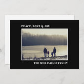 エレガント フォト ブラック (正面/裏面)