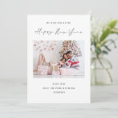 エレガント フォト 2026 カレンダー 新年快乐 シーズンカード (スタンド正面)