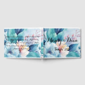 エレガント フラワーズ ゲストブック (全面)