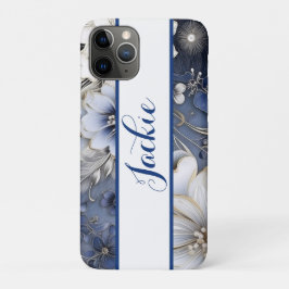エレガント フラワー iPhone 11 PROケース
