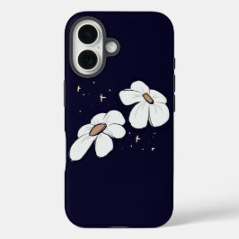 エレガント フラワー iPhone カー'ス 16ケース