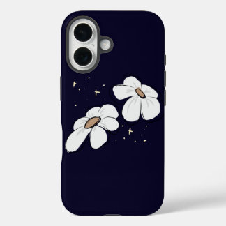 エレガント フラワー iPhone カー'ス 16ケース