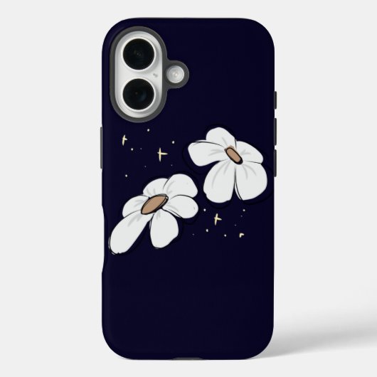 エレガント フラワー iPhone カー'ス Case-Mate iPhoneケース (裏面)
