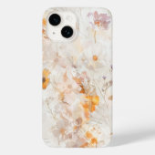 エレガント フローラル ウォーターカラー Case-Mate iPhoneケース (裏面)