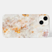 エレガント フローラル ウォーターカラー Case-Mate iPhoneケース (裏面 (横))
