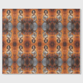 エレガント フローラル ブライド ウェディングコレクション ラッピングペーパー (フラット)