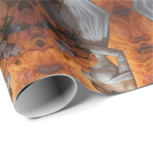 エレガント フローラル ブライド ウェディングコレクション ラッピングペーパー (ロールコーナー)