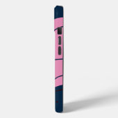 エレガント&ブモダンルー&ホワイト Case-Mate iPhoneケース (裏面 / 左)