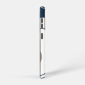 エレガント&ブモダンルー&ホワイト SAMSUNG GALAXYケース (右側面)