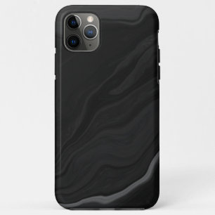 エレガント ブラック ストーン 大理石柄 iPhone 11 PRO MAXケース