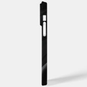 エレガント ブラック ストーン 大理石柄 Case-Mate iPhoneケース (裏面 / 左)