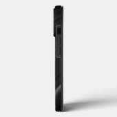 エレガント ブラック ストーン 大理石 模様 Case-Mate iPhoneケース (裏面 / 左)
